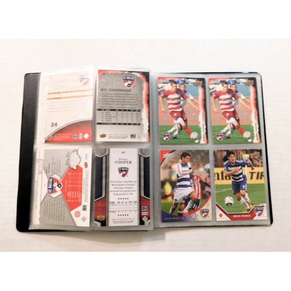 FC Dallas Soccer Team Card Binder 30 Cards 9 Signed Upper Deck - Picture 8 of 11